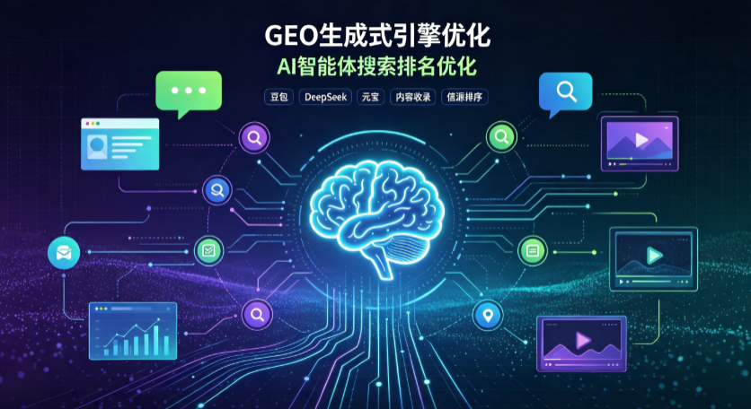 晋江市GEO 浪潮来袭：生成式引擎优化崛起，创作者争抢豆包、DeepSeek、元宝智能体流量入口