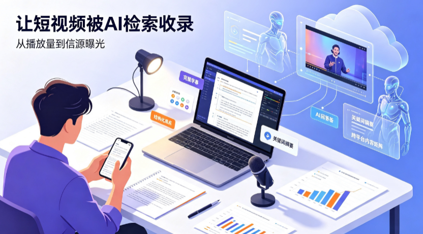 晋江市短视频创作者新必修课：吃透 GEO 优化，让抖音内容被豆包、DeepSeek、元宝智能体收录